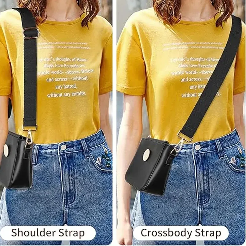 sangle de remplacement pour sac à bandoulière, 80 - 160cm, pour porte-documents pour hommes, sacs à bandoulière réglables, accessoires de sac noir pour femmes