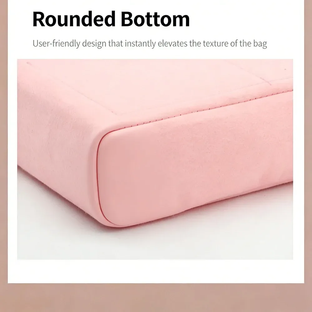 organisateur de sac en feutre premium avec poche zippée, séparateur intérieur pour sac à main, rangement pour maquillage et cosmétiques, pour sac seau et sac fourre-tout
