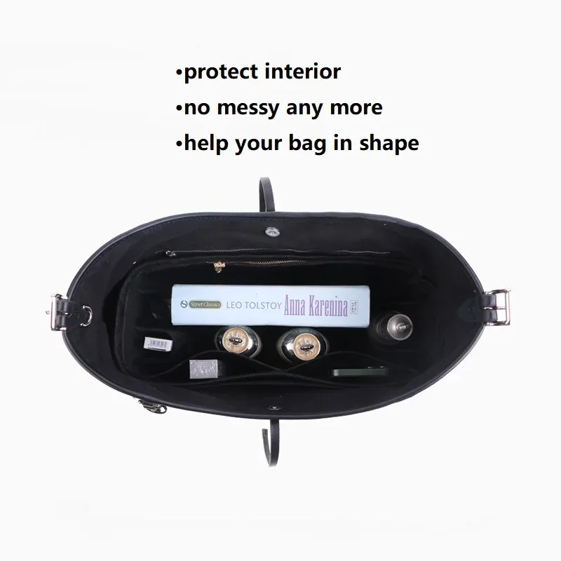 organisateur intérieur pour sac à main lv carryall cargo vibe pm dark mm, séparateur, protecteur, compartiment, personnalisé
