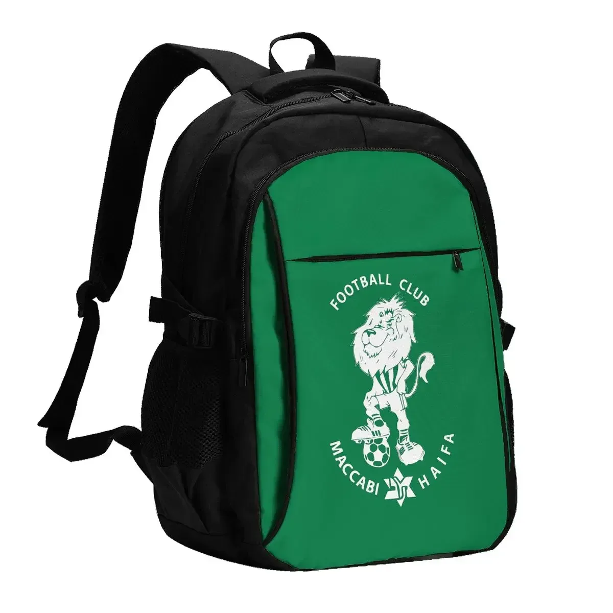 israël f.c mhfc grand sac à dos de voyage durable pour ordinateur portable sac résistant à l'eau avec port de chargement usb sac à dos d'affaires pour femmes et hommes