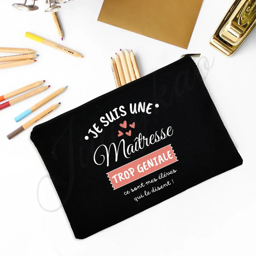 un merveilleux professeur difficile à trouver difficile à laisser impossible pour oublier un sac à crayons imprimé trousse de toilette de maquillage cadeau pour les enseignants