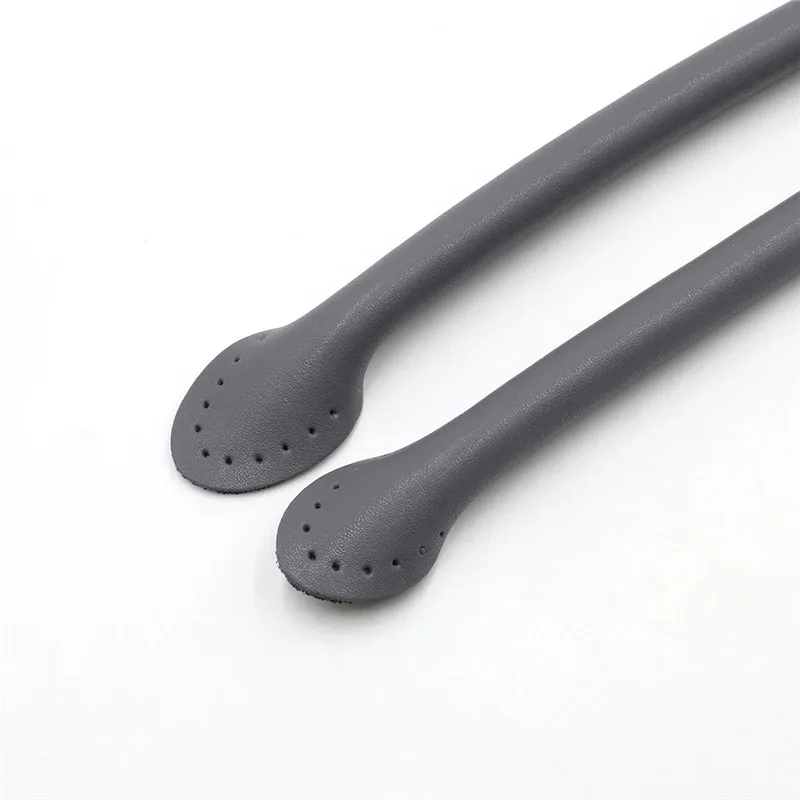 2 poignées en cuir de vachette durables de 40, 50, 60 cm, sangle détachable pour sacs à bandoulière, poignée en forme de feuille, sangle de remplacement diy faite à la main pour sac à main