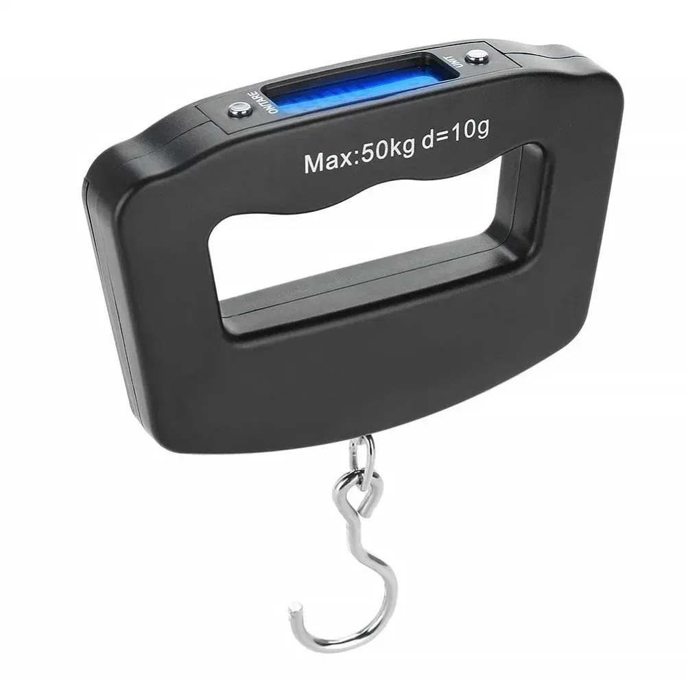 nouvelle balance à bagages numérique 50 kg/10 g, balance électronique portable pour valise, balance de voyage avec rétroéclairage, balance de voyage suspendue électronique