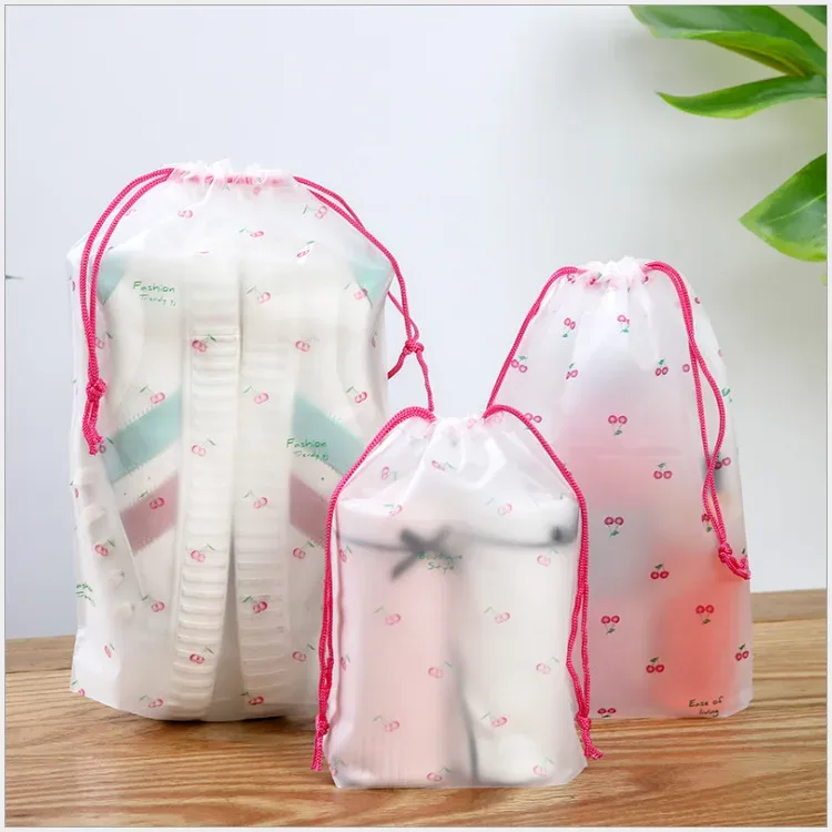 sac de rangement anti-poussière pour chaussures de voyage, sac d'organisation de gril, sac de rangement anti-poussière pour serviette et maquillage, sac de rangement portable pour sous-vêtements et jeans, 3 pièces par lot