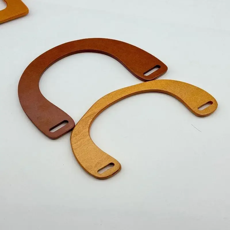 poignée de sac en bois, sangles carrées pour sacs, pièces de sac à main diy, poignée de remplacement classique pour sacs fourre-tout, accessoires pour sacs