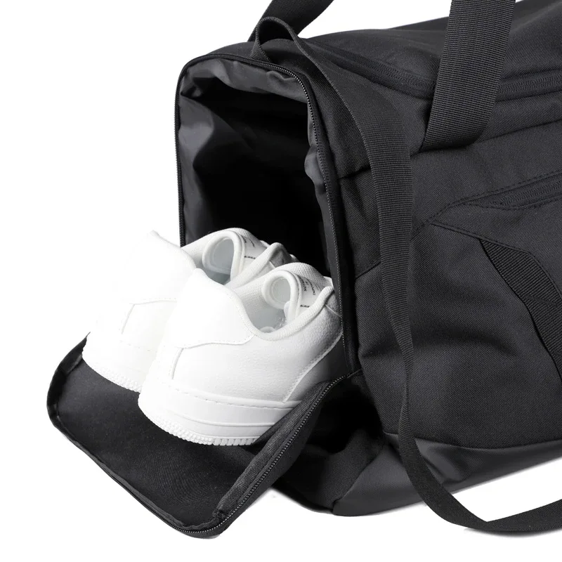 sac de fitness de grande capacité avec logo personnalisé pour homme, sac de voyage, grand bagage, sac de boxe, sac de sport, motif de nom imprimé