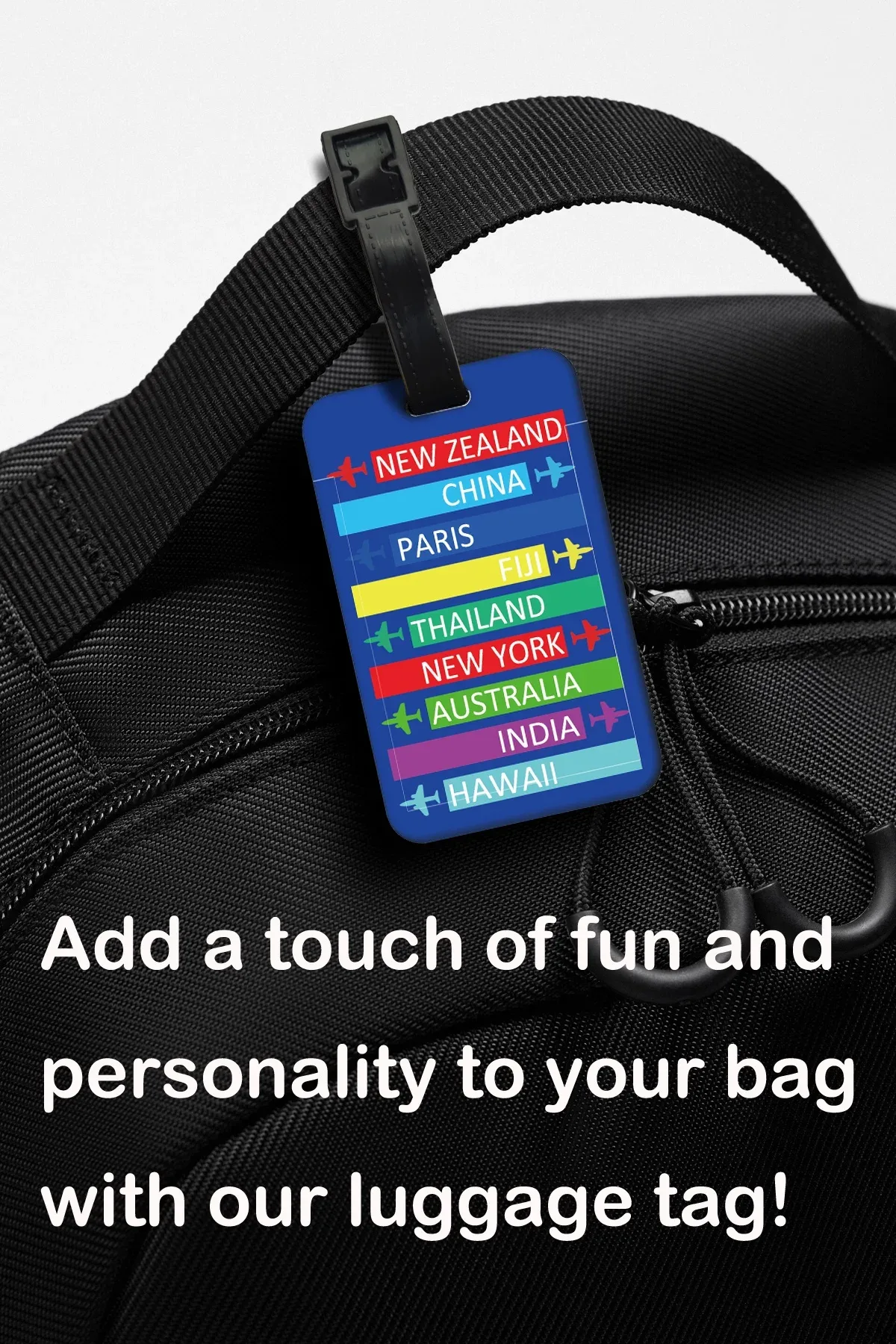 étiquette de bagage créative, accessoire de voyage, porte-adresse pour valise homme, étiquette d'identification de bagage, étiquette d'embarquement portable