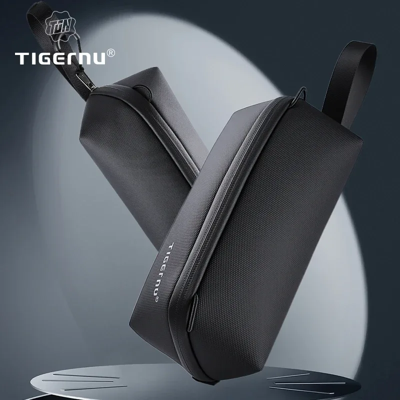 tigernu – petit sac de rangement pour voyage, pochette de voyage pour hommes, sacs à main imperméables en tpu, sac portable pour caméra ptz pocket 3