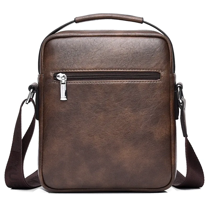 kangourou marque de luxe hommes sac à bandoulière vintage sac de messager en cuir hommes sac à main en cuir fendu sacs à bandoulière pour hommes 2020 nouveau