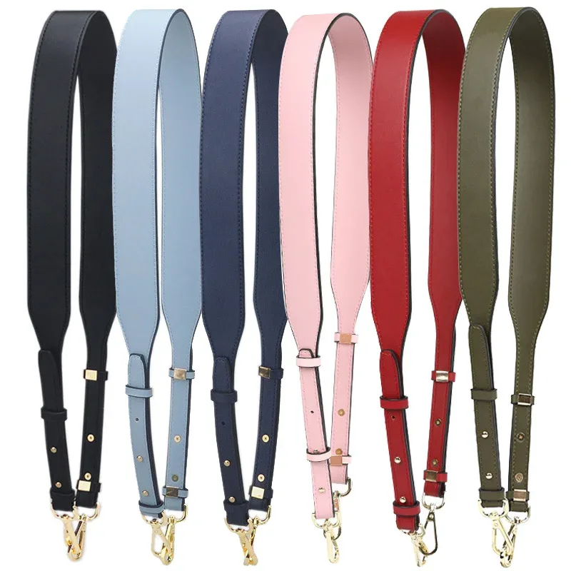 sac à bandoulière en cuir véritable de luxe réglable 109cm-117cm, sangle de sac à main, accessoires de remplacement