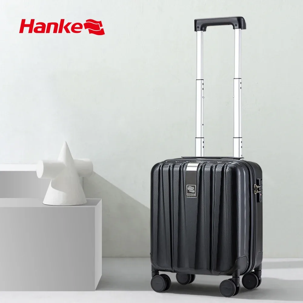 hanke business-valise sous le siège à coque rigide, bagage à main, roues tournantes, embarquement, 14 pouces, 16 pouces, 100% pc
