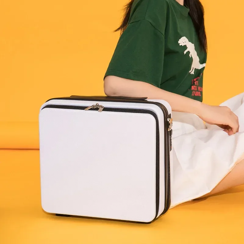 valise à main de voyage portable pour hommes et femmes, petit sac de toilette, trousse de maquillage, bagage de cabine, valise d'affaires pour hommes, 16 po