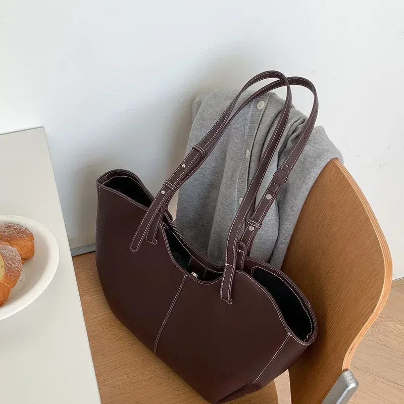 sac à main vintage pour femme, grande capacité, sac de shopping portable, sac à bandoulière de luxe en cuir pu, sacs fourre-tout pour femme, sacs de navetteur, sacs sous le bras, bolsa