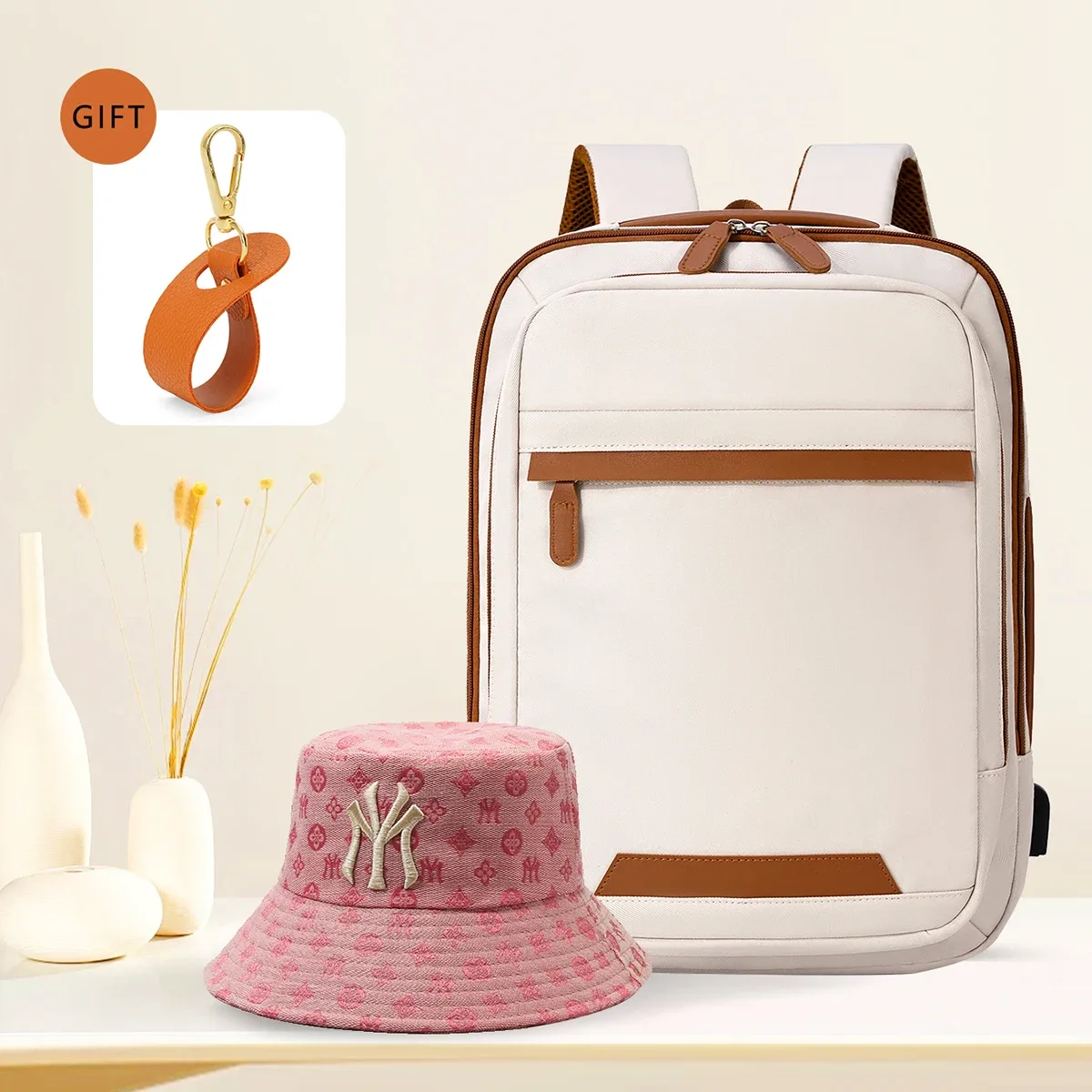 sac à dos étanche pour hommes, rechargeable par usb de haute qualité, grand sac à dos pour ordinateur portable, sac d'école unisexe pour jeunes
