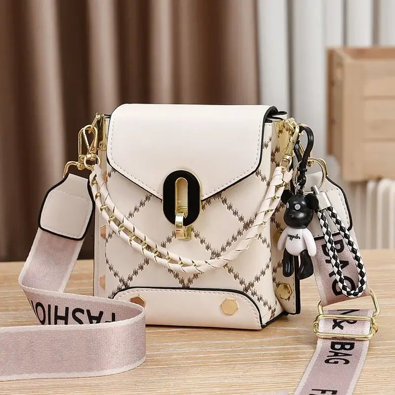crriflz mini sac carré polyvalent tendance, sac à bandoulière pour téléphone portable pour femmes