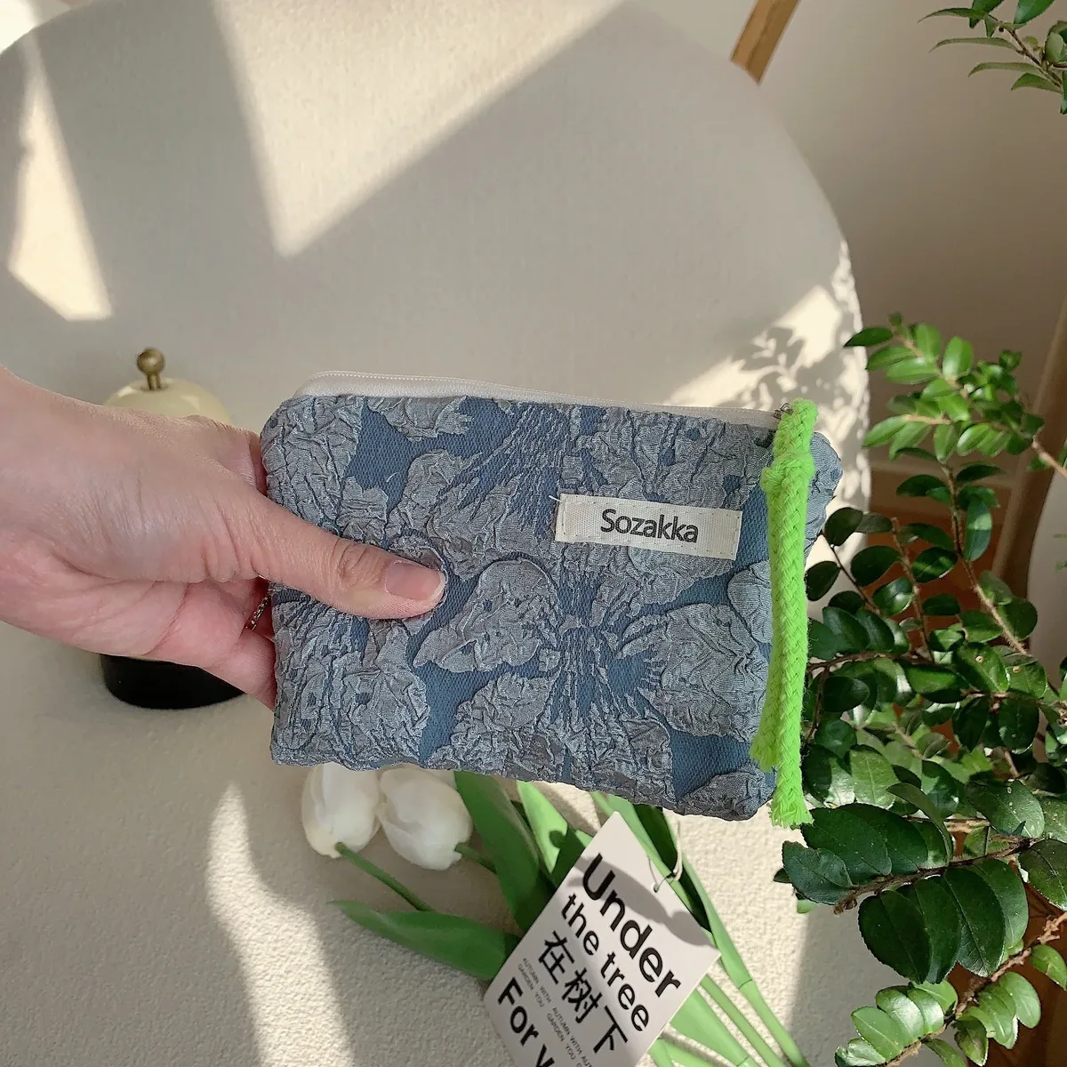 sac de rangement floral kawaii pour femmes, sac à main de voyage, sac à cosmétiques, sac à rouge à lèvres, porte-monnaie, sacs à main de maquillage mignons, portefeuille, étuis à crayons, sac en poudre