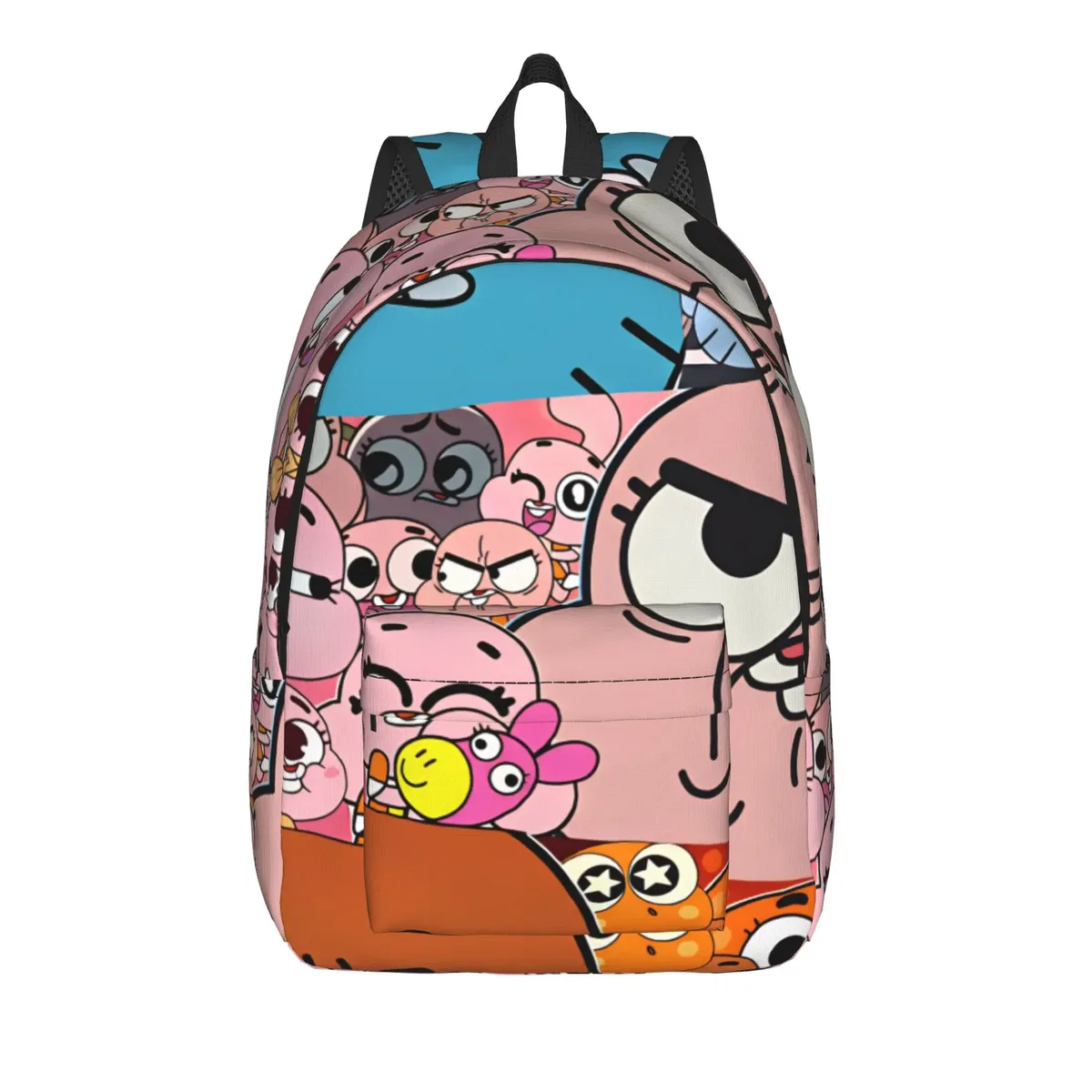 sac à dos the amazing world of gumball darwin swirl, sacs de voyage pour garçons et filles, sacs d'école durables de créateur, sac à dos décontracté