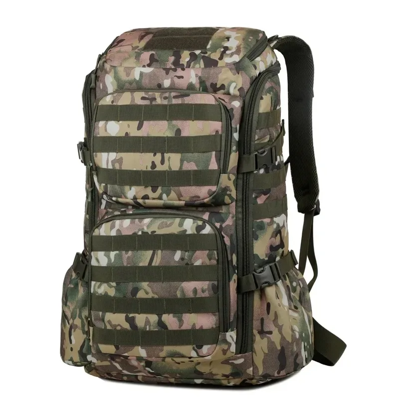 40l sac à dos tactique randonnée hommes fans en plein air camouflage sac à dos grand alpinisme camping multi-fonctionnel sac de sport