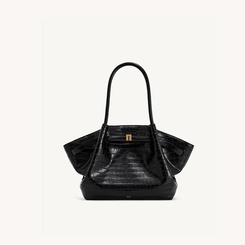 sac à bandoulière en daim jwpei en forme de bouffée pour les trajets formels, sac en cuir véritable multicolore au style sophistiqué