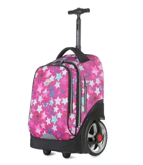 sac d'école à roulettes pour filles, sacs de voyage à roulettes pour adolescents, sac à roulettes de voyage pour enfants