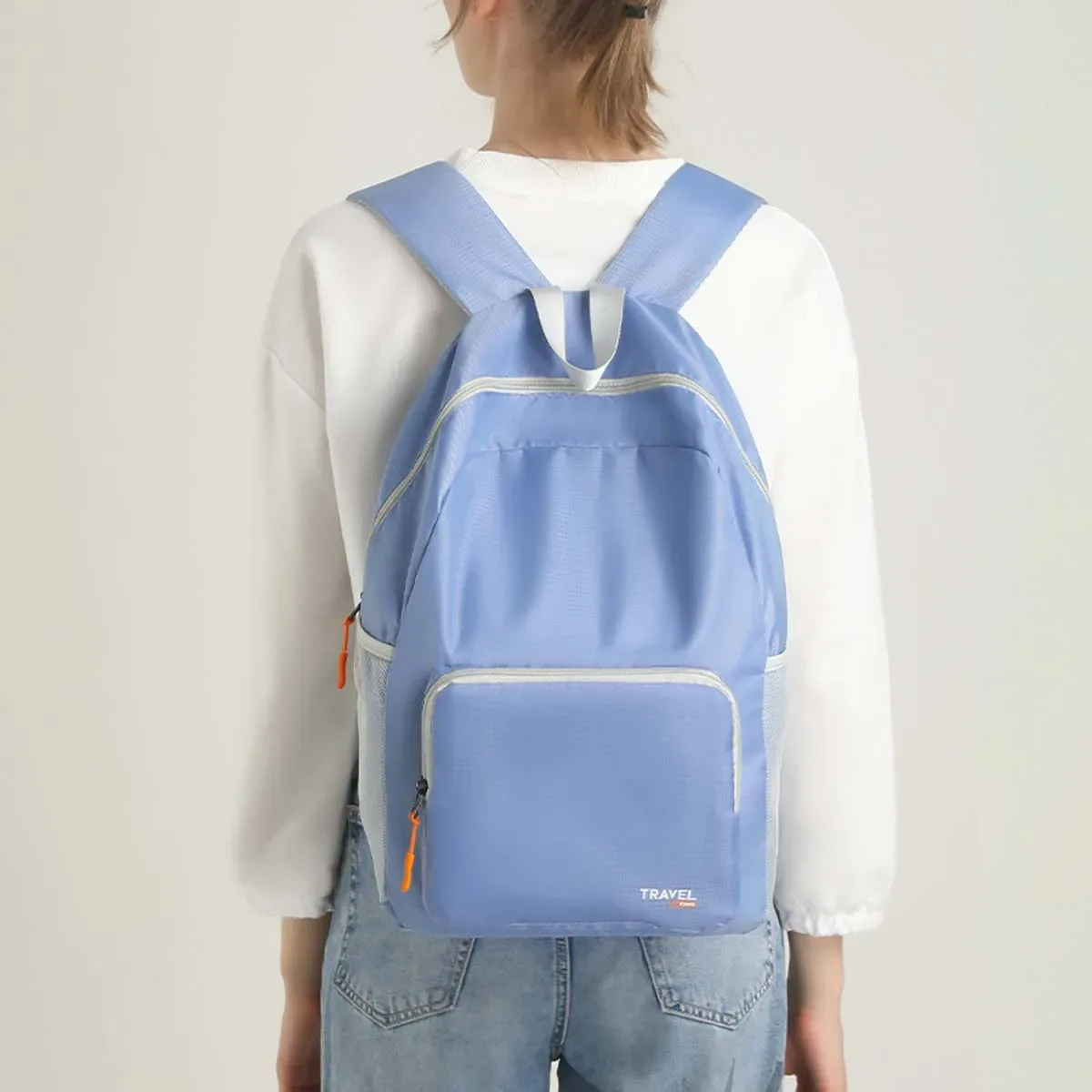 nouveau yue you sac à dos pliant sac d'étudiant ultra-léger escalade en plein air sac à dos de grande capacité sac à dos polyvalent