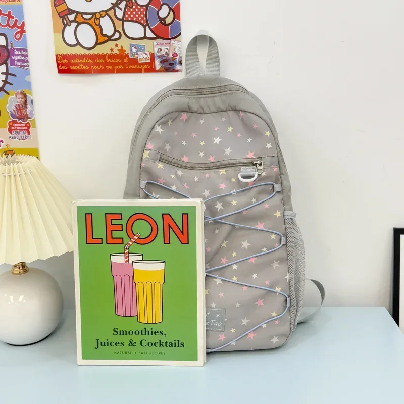 sac à dos tendance 2026 pour adolescentes, idéal pour l'extérieur, l'alpinisme, les voyages, grande capacité, en nylon résistant, sac d'école sportif pour le quotidien