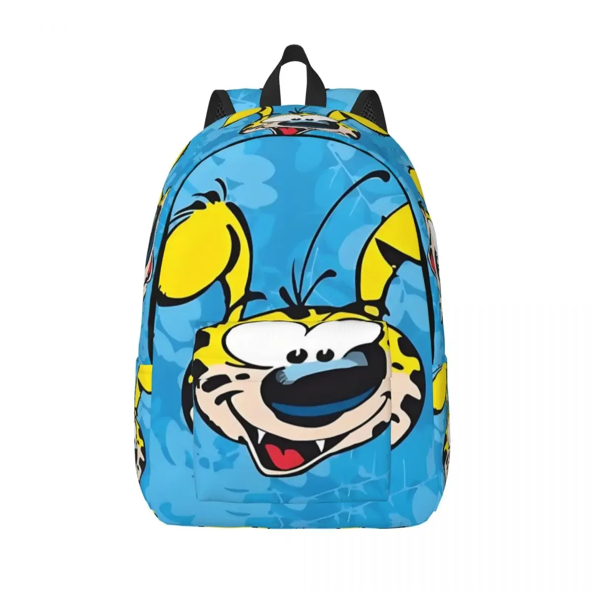 sac à dos en toile de bain familial marsupilami personnalisé pour femmes et hommes, sac à livres décontracté pour l'école et l'université, sacs de personnages de dessins animés