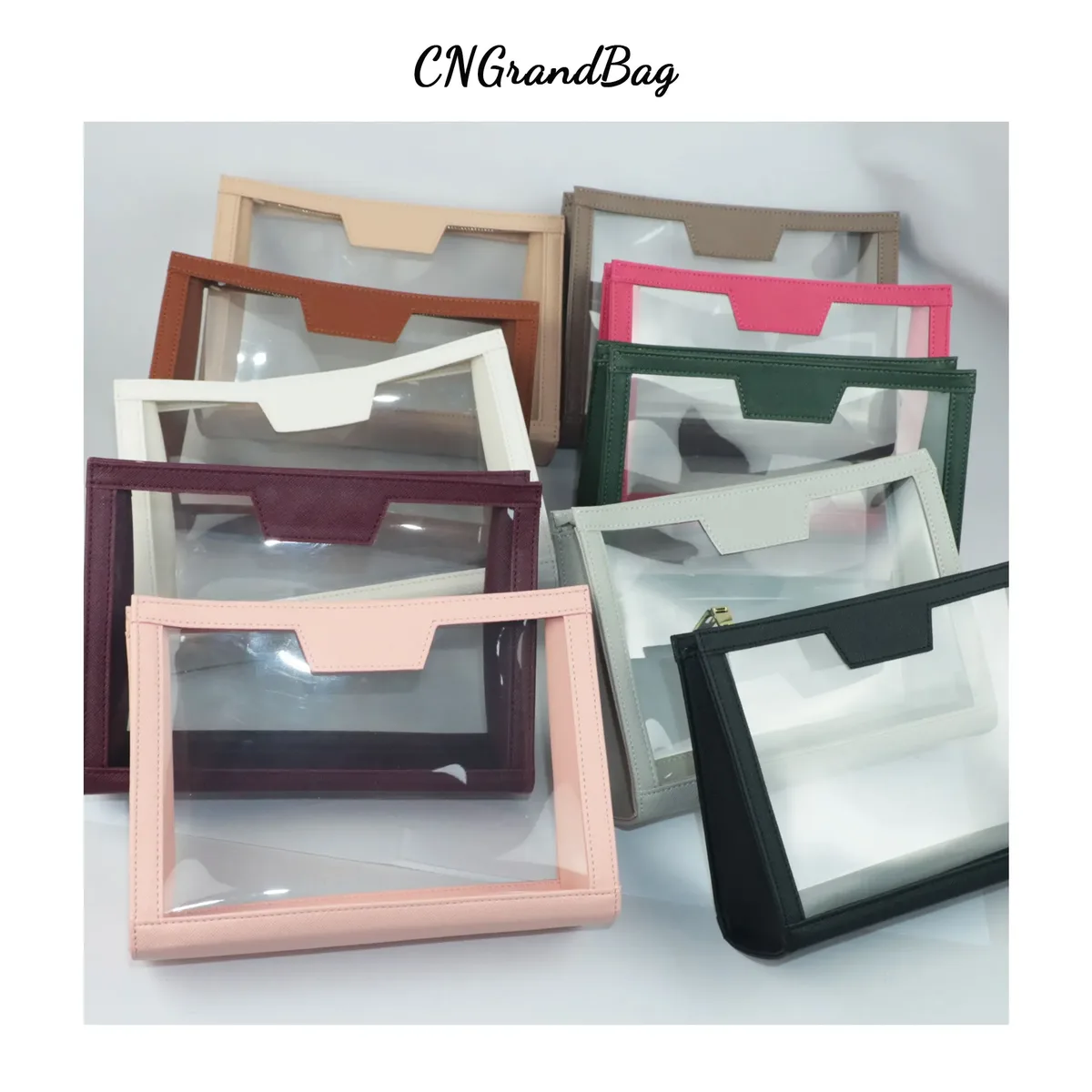 sac à cosmétiques transparent en pvc avec lettres personnalisables pour femmes, sacs de maquillage transparents et imperméables, organisateur de maquillage, sac de lavage de rangement