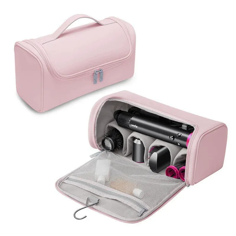 sac de rangement de voyage étanche pour fer à friser, trousse de maquillage, organiseur d'outils capillaires, grande capacité, sac portable pour accessoires dyson, usage domestique