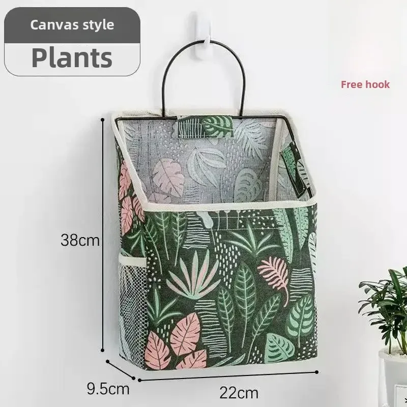 support mural en tissu à poche unique pour rangement, organisateur de salle de bain, solution de rangement suspendue pour chambre et dortoir