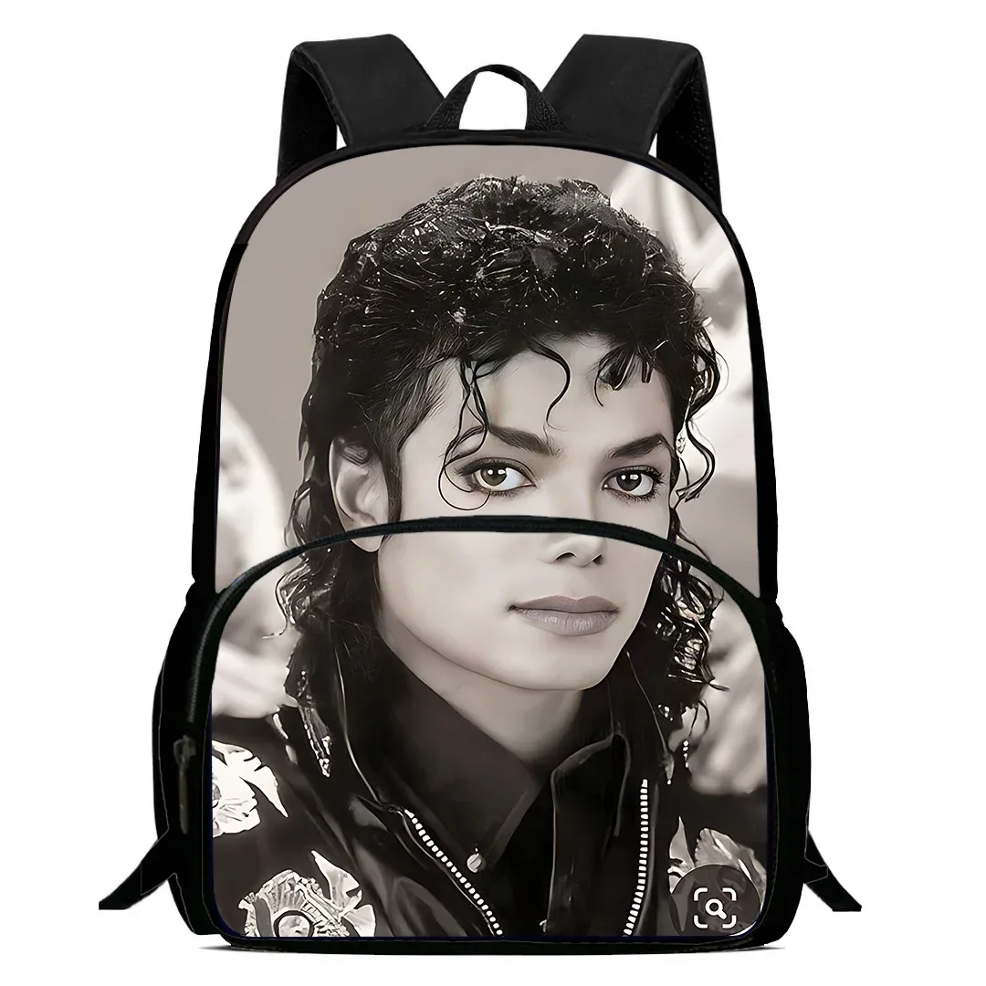 michael jackson enfants sacs à dos garçons et filles étudiant cadeau d'anniversaire enfant sacs d'école grande capacité camping sac à dos durable