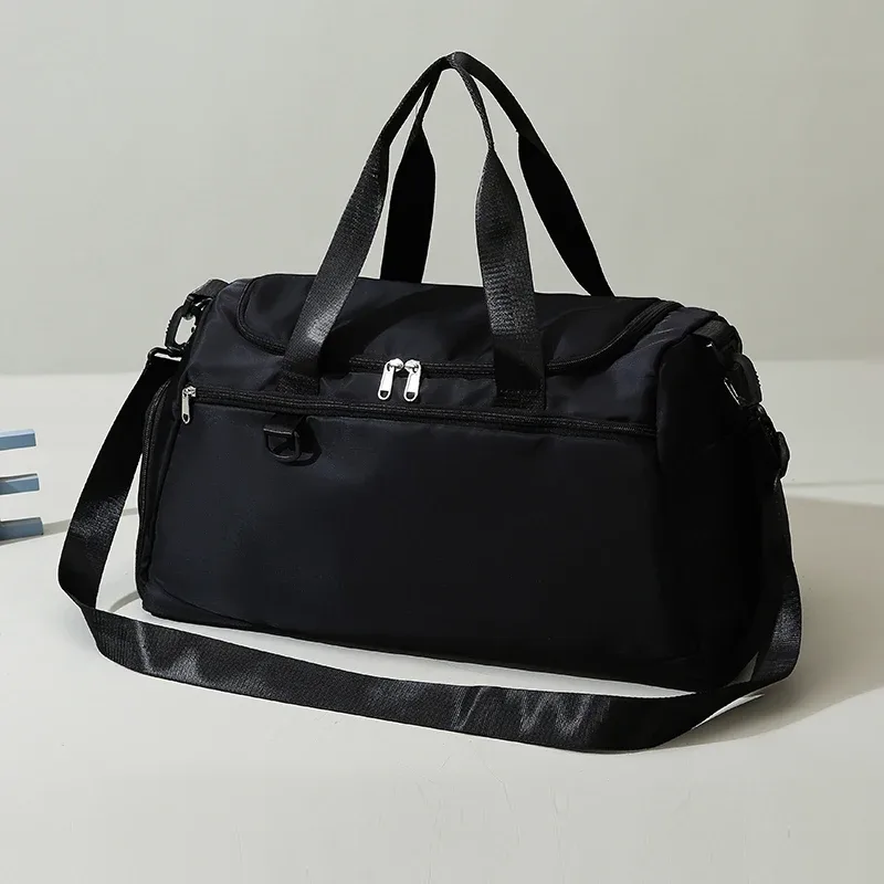 sac de sport pour hommes, sac de sport pour femmes, sac sec et humide, sac à main, sangle d'épaule de natation, sac d'entraînement physique du week-end, logo personnalisé imprimé nom