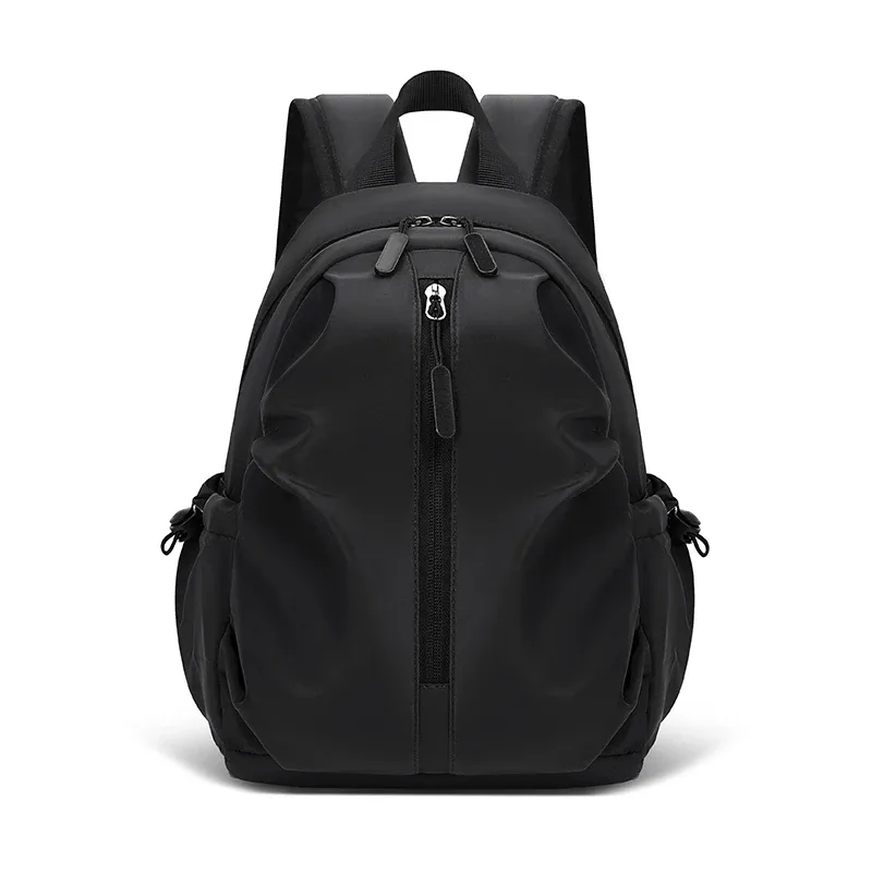 mini sac à dos pour hommes, en nylon imperméable, bretelles réglables, multi-poches, décontracté, pour les voyages, les déplacements quotidiens, léger, petit, pour usage quotidien, en plein air