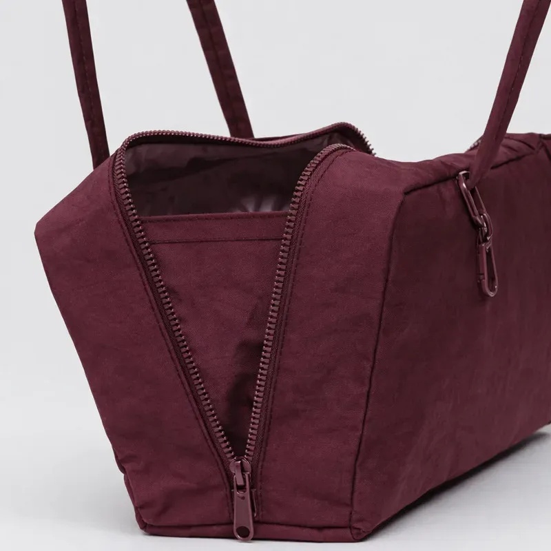 sac bowling décontracté en nylon léger, sacs à bandoulière de créateur pour femmes, grande capacité, sac simple à porter sous le bras, sacs à main tendance 2026