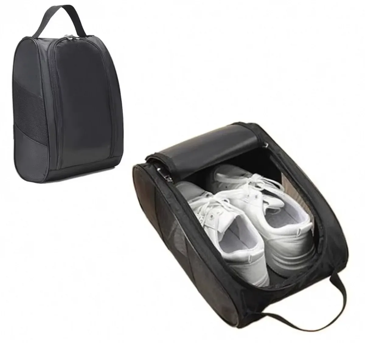 sac à chaussures de golf portable, sac à main en tissu oxford de haute qualité, imperméable, anti-poussière, léger, sac de rangement pour chaussures de football et de tennis