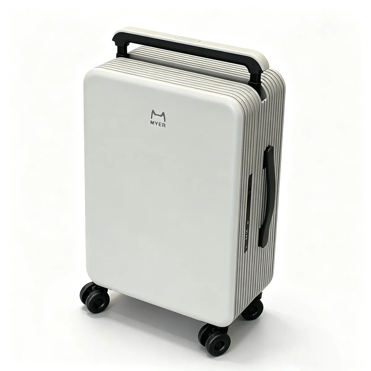 valise de voyage multi-couleurs tendance en polycarbonate rigide 20 pouces, bagage cabine pour femme, à roulettes, avec poignée large, compatible tsa