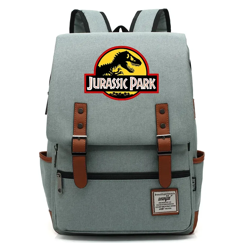 b3303 sac à dos tendance dinosaure jurassic park world avec boucle pour enfants, adolescents, étudiants, femmes et hommes