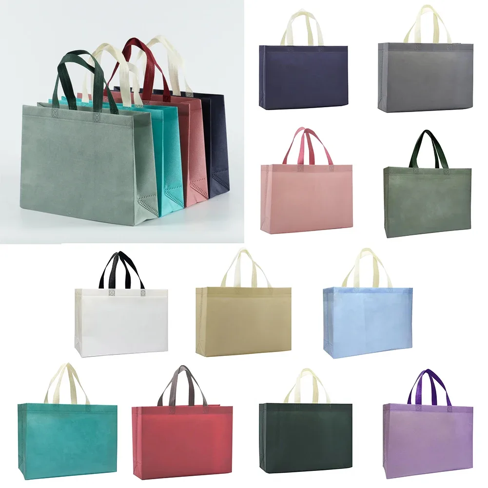 sac de courses pliable pour femmes, grand sac à bandoulière écologique réutilisable en tissu non tissé unisexe, fourre-tout en tissu d'épicerie, pochette