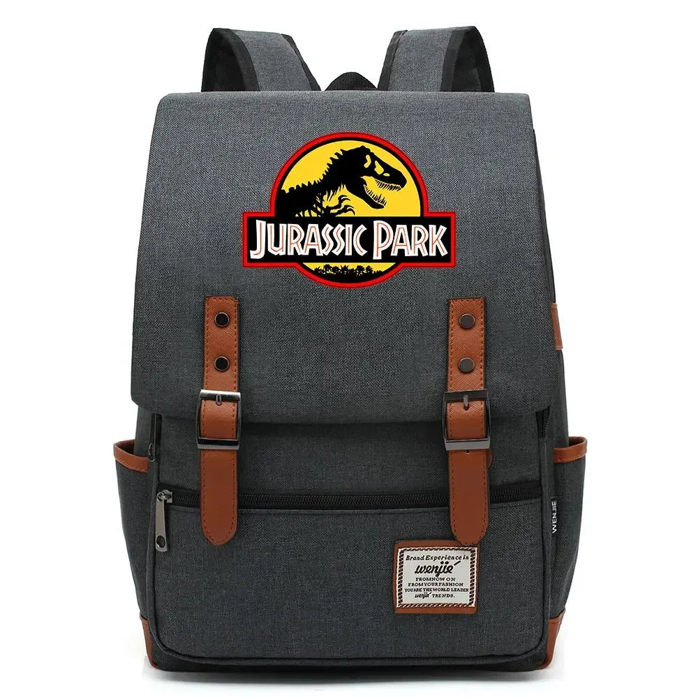 b3303 sac à dos tendance dinosaure jurassic park world avec boucle pour enfants, adolescents, étudiants, femmes et hommes