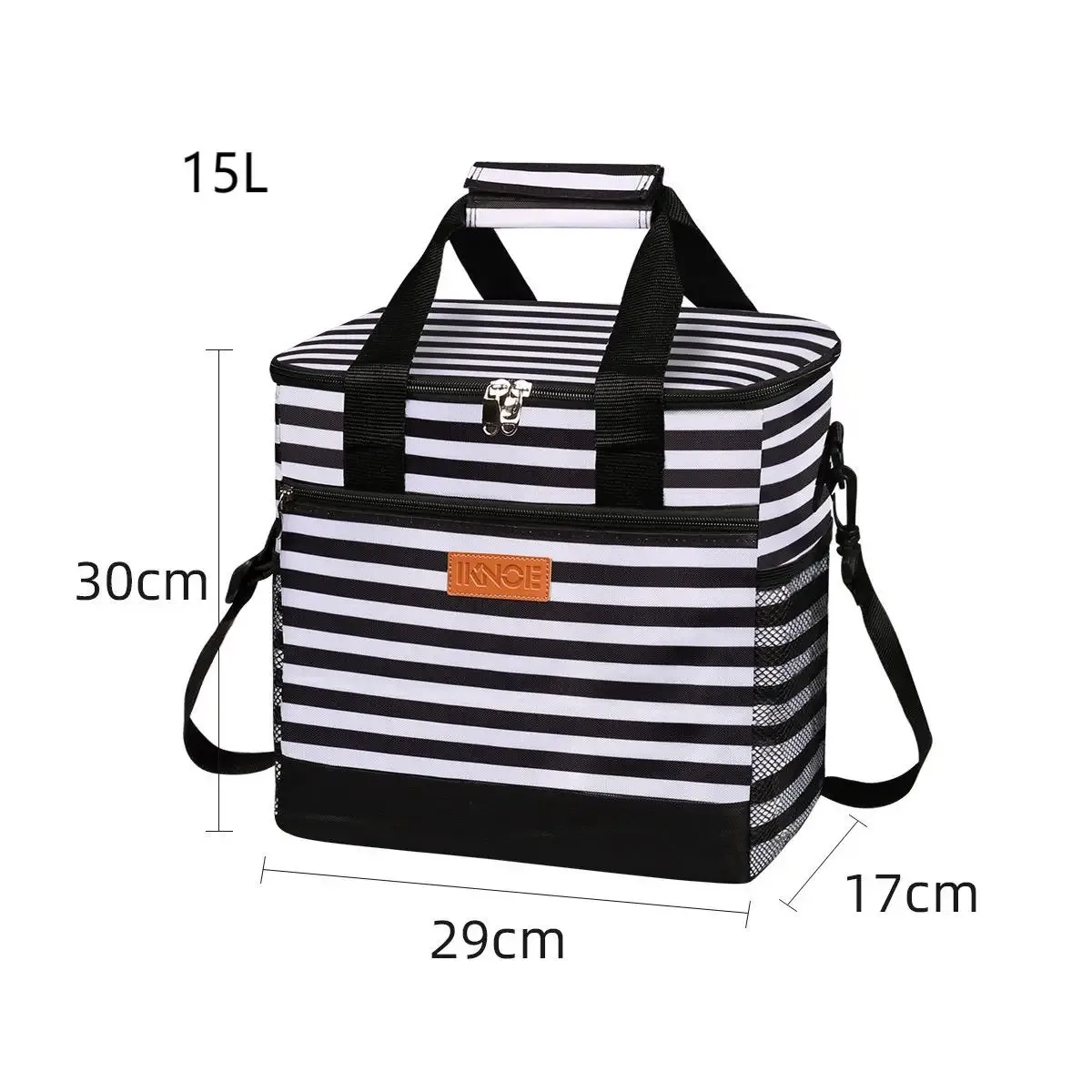 sac à dos de déjeuner simple anti-fuite, grand pique-nique thermique, sac isolé frais et chaud pour hommes et femmes, sac à bandoulière de rangement en plein air