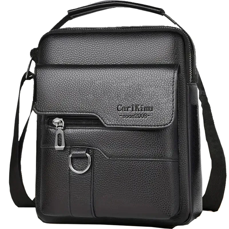 sac à bandoulière multi-usage pour homme, idéal pour le travail, sacoche en pu avec poignée, sac à dos professionnel décontracté