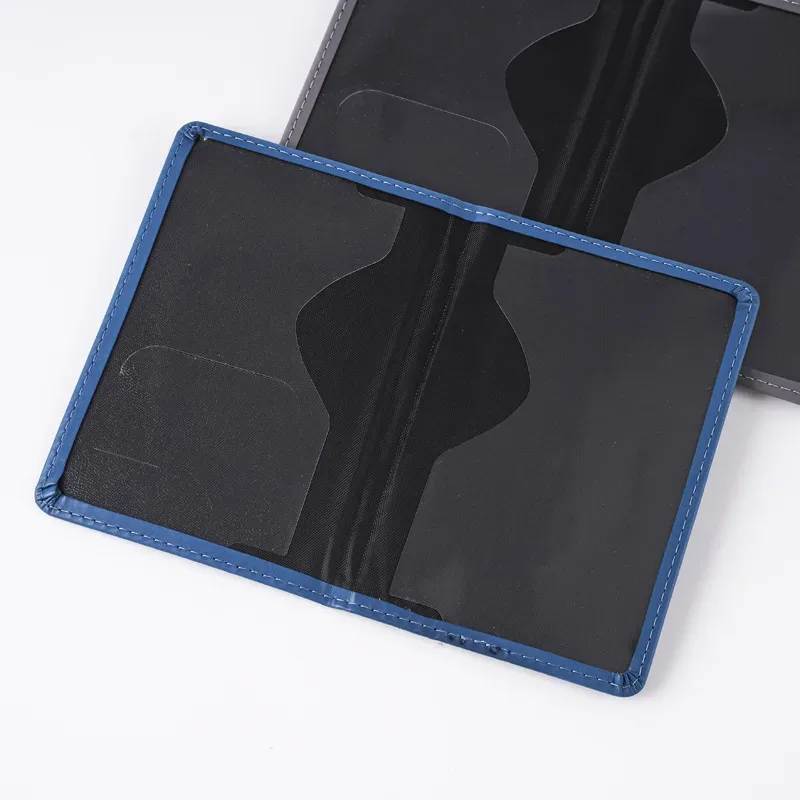 porte-passeport personnalisé pour avion, couvre-passeport de voyage, étui en pu à la mode pour cartes et billets