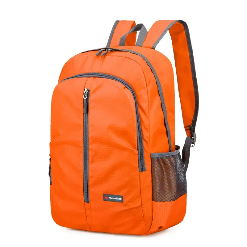 sac à dos extérieur ultraléger pliable pour hommes et femmes, sac à dos étanche, sac de jour, camping, voyage, randonnée, pêche, cyclisme, 30l