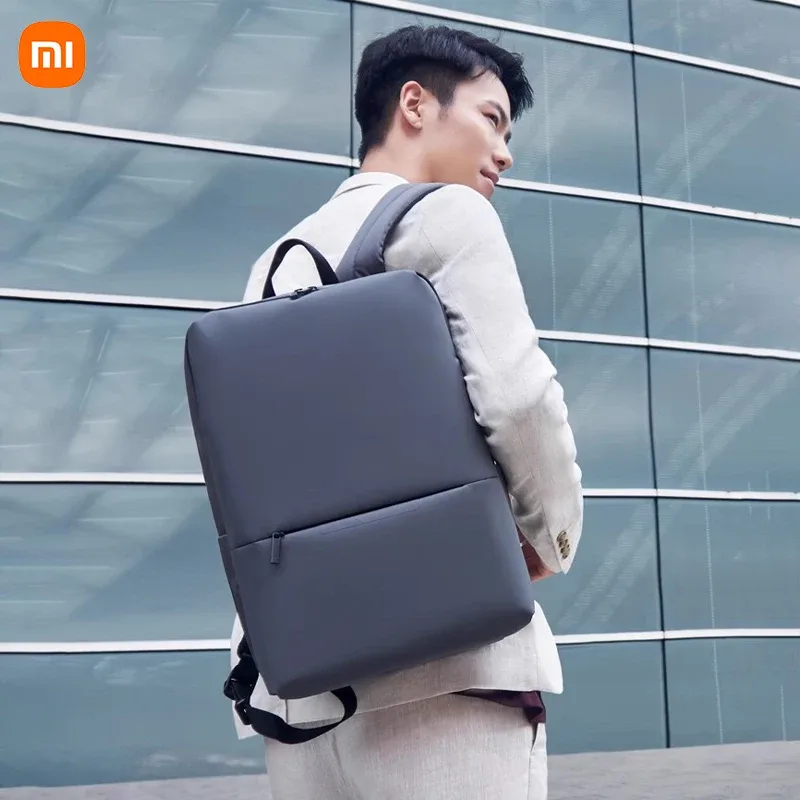 sac à dos d'affaires classique xiaomi, sac à dos pour ordinateur portable tendance pour hommes et femmes, sac à dos de voyage grande capacité.