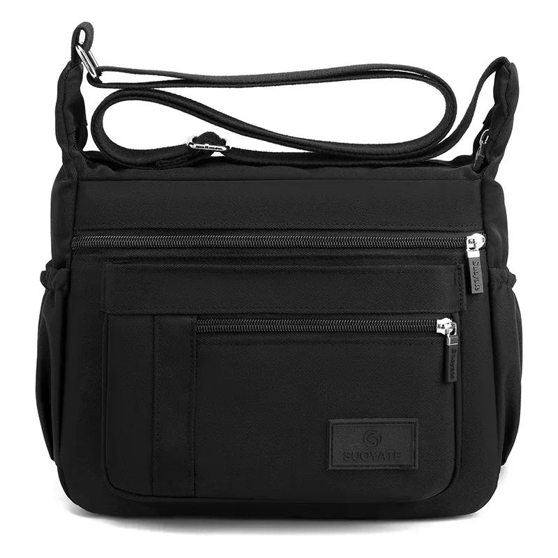 sac à bandoulière à la mode pour femmes, sacoches imperméables en nylon pour dames