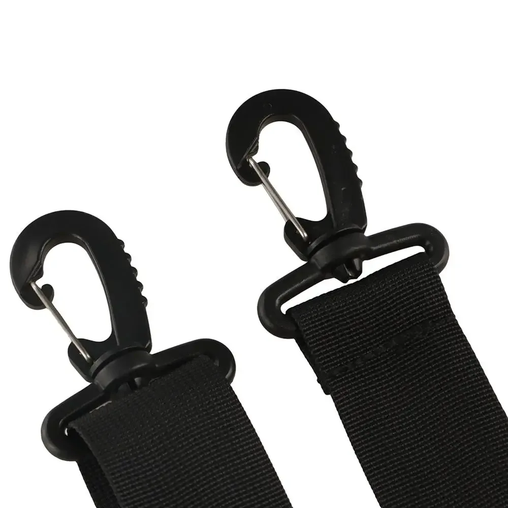 chaîne de sac à bandoulière réglable de couleur unie, coussinet rembourré amovible, ceinture d'épaule en nylon pour sac, rallonge de sac à bandoulière, chaîne de sac à bandoulière