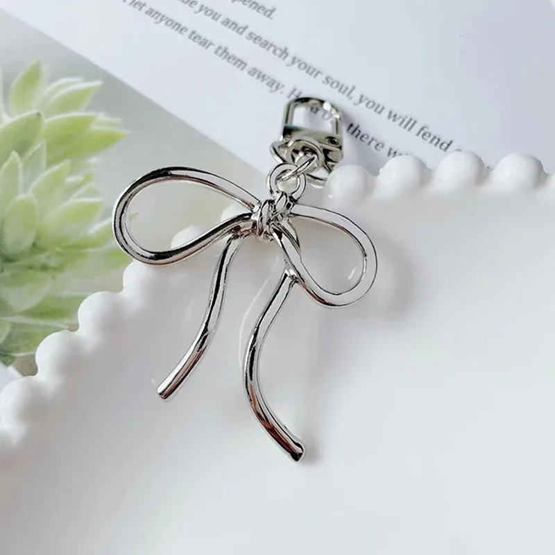 porte-clés à nœud papillon, décorations de sac, ornement, sac à dos, pendentif à breloque, cadeau pour filles et femmes