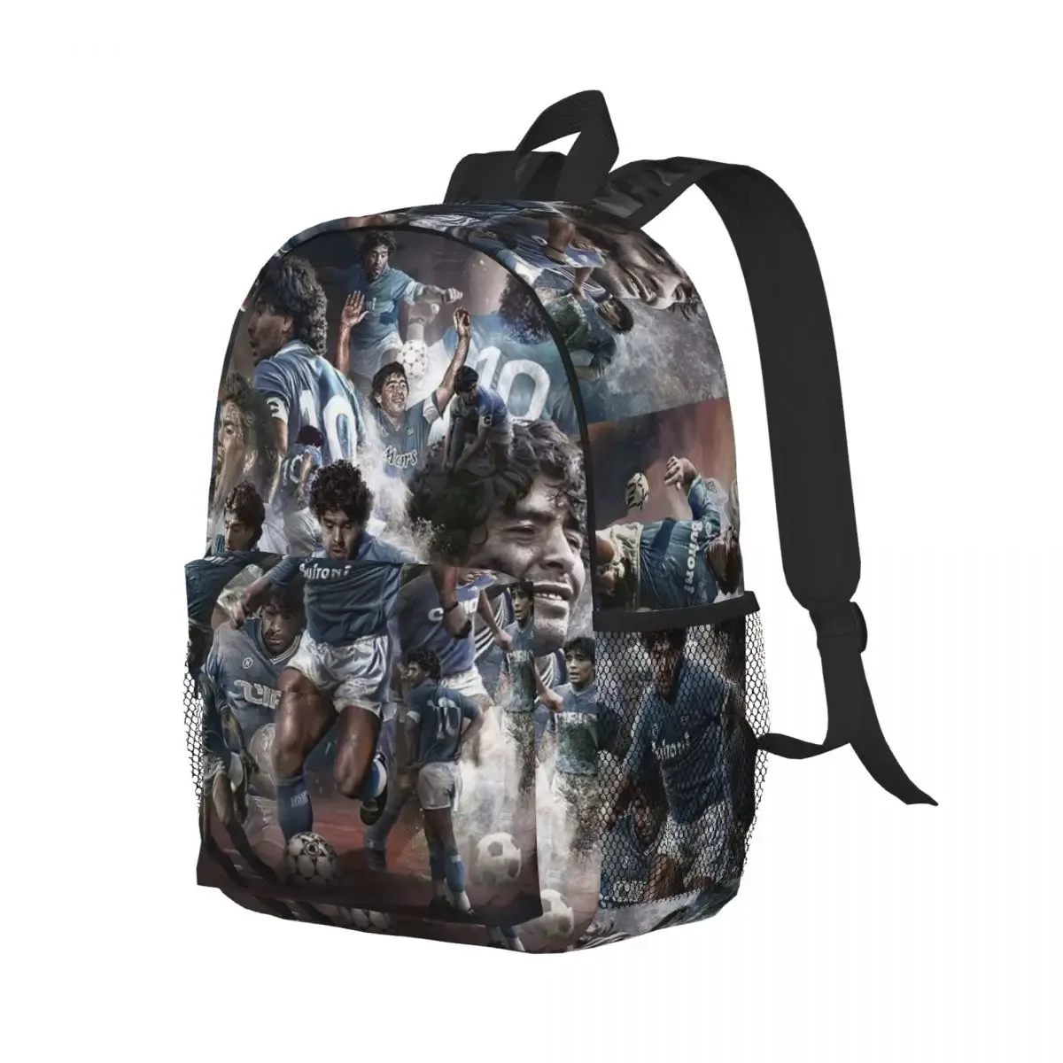 diego maradona d10 sac à dos étudiant garçons filles bookbag enfants sac d'école ordinateur sacs à bandoulière pour hommes femmes