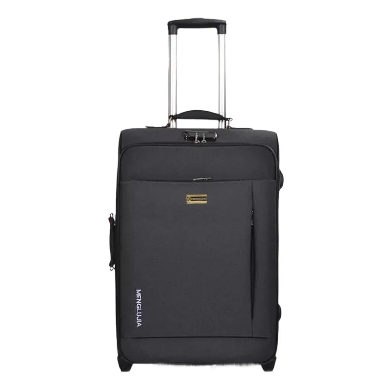 valise à roulettes en tissu oxford – bagage de voyage pour hommes et femmes avec roulettes