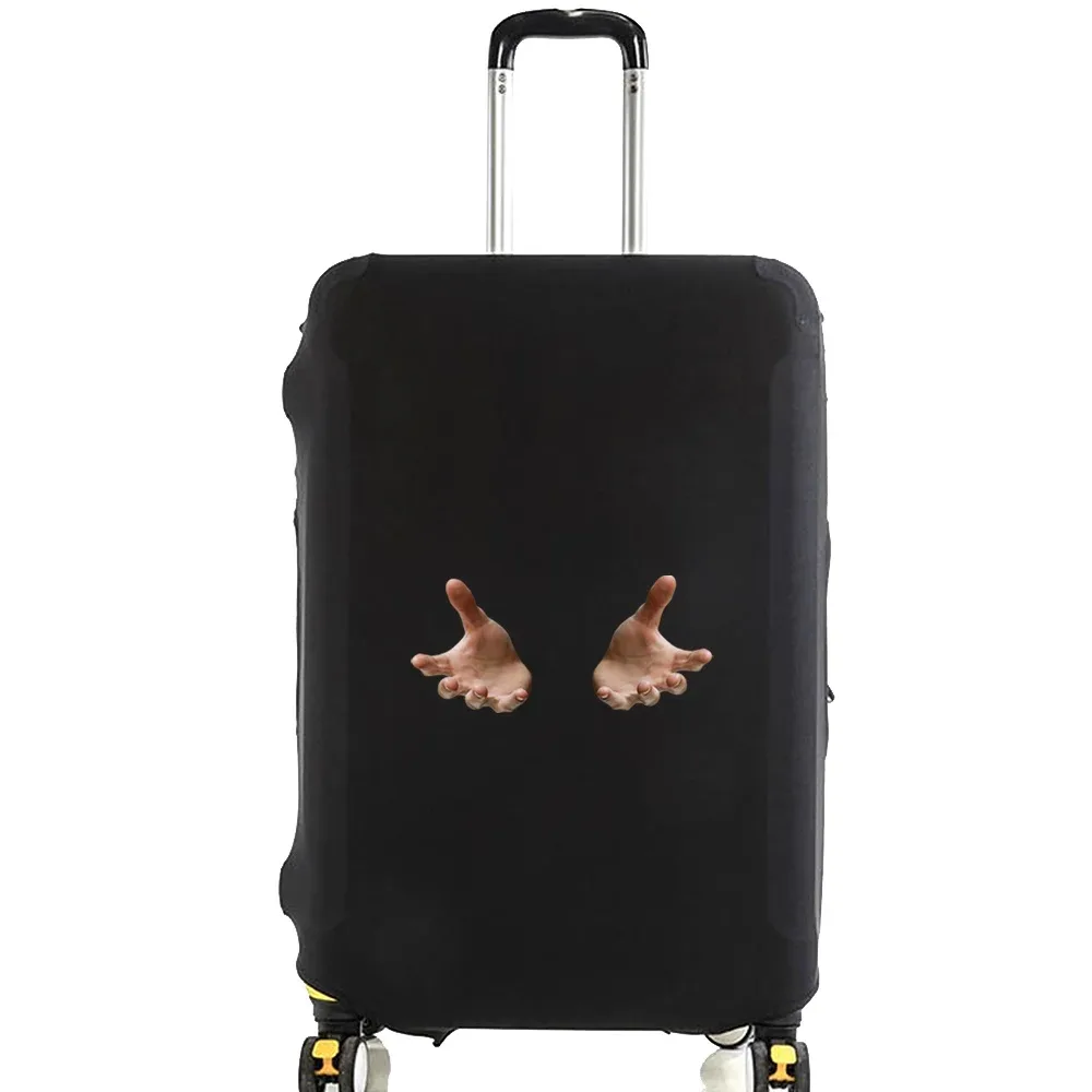 juste de protection pour bagages de 18 à 28 pouces, motif de poitrine à la mode, valise à roulettes, sacs à poussière élastiques, étui, accessoires de voyage
